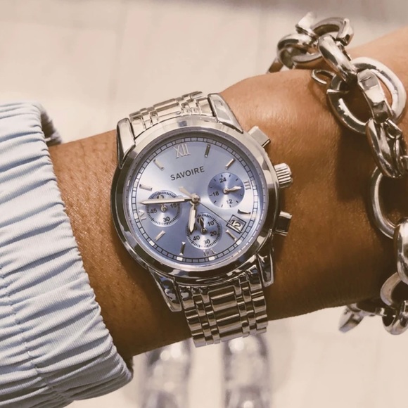 Savoire | Accessories | Madison Carolina Blue Dial Watch 